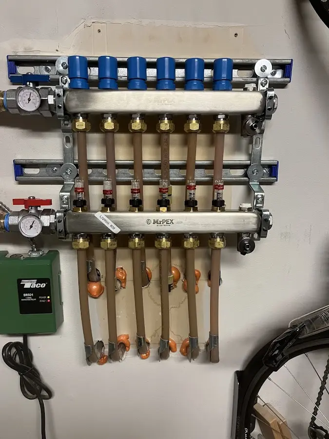 Plumber performing Leak Detection at a residential property in Fort Wayne